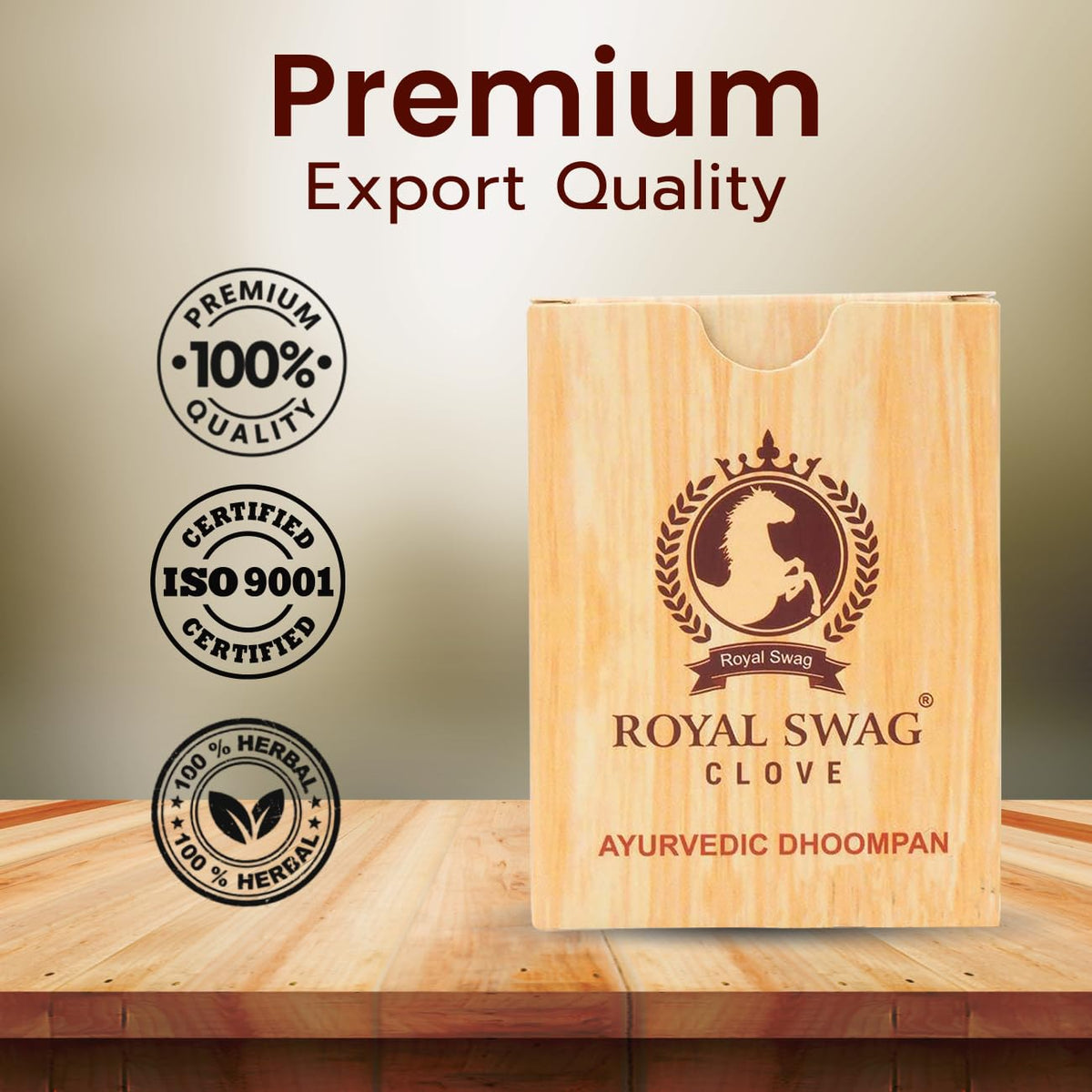 Ayurvedic & Herbal Long Bidi Smoke, (Pack of 3 X 20 Bidi Sticks Per Pack) With 20 ml Shot to Stop Nicotine Craving Tobacco Free Dhoompan - (60 Sticks, 1 Shot) theroyalswag