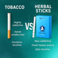 Royal Swag Flavored Herbal Cigarette Combo Pack (Frutta, Clove, Mint,Regular - Each 10 Stick, Shot-1) theroyalswag