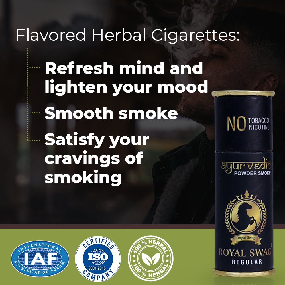 Royal Swag Flavored Herbal Cigarette Combo Pack (Frutta, Clove, Mint,Regular - Each 5 Stick, Shot-1) theroyalswag