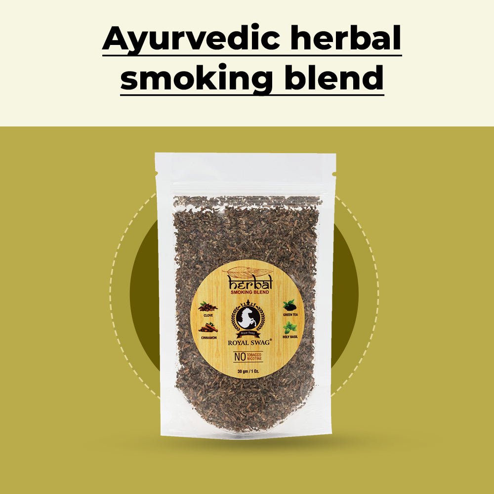 Royal Swag Tobacco & Nicotine Free Smoking Mixture Blend 1 Pack 30gm theroyalswag