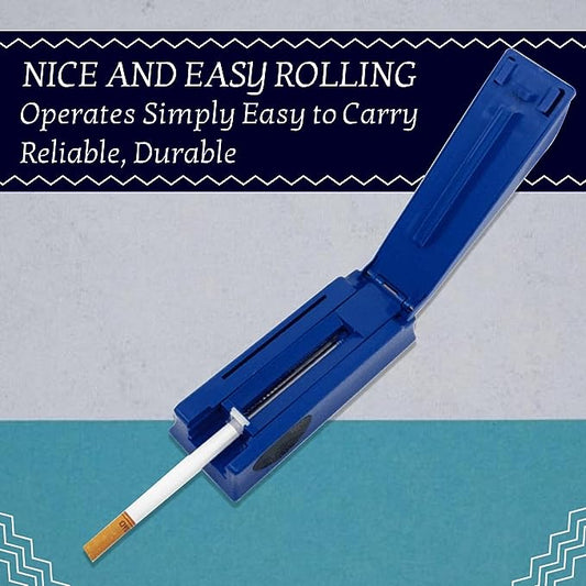Single Tube Tobacco Roller Cigarette Injector Machine, Cigarette Tube Filling Machine(Budget Friendly & Small To Fit In Your Pocket) Cigarette Making Machine Manual - Cigarette Accessories theroyalswag