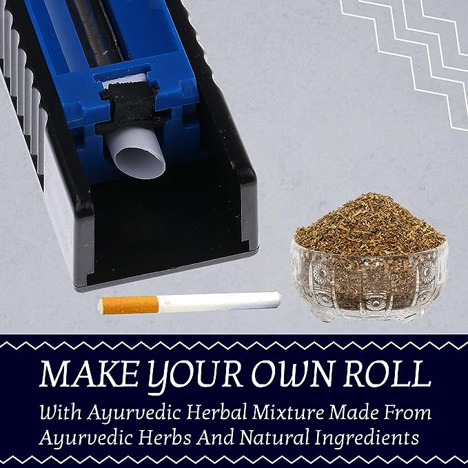 Single Tube Tobacco Roller Cigarette Injector Machine, Cigarette Tube Filling Machine(Budget Friendly & Small To Fit In Your Pocket) Cigarette Making Machine Manual - Cigarette Accessories theroyalswag