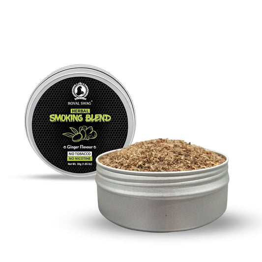 Ayurvedic Herbal Mixture Smoking Blend GINGER FLAVOUR (30 g/1.0 oz Container) theroyalswag