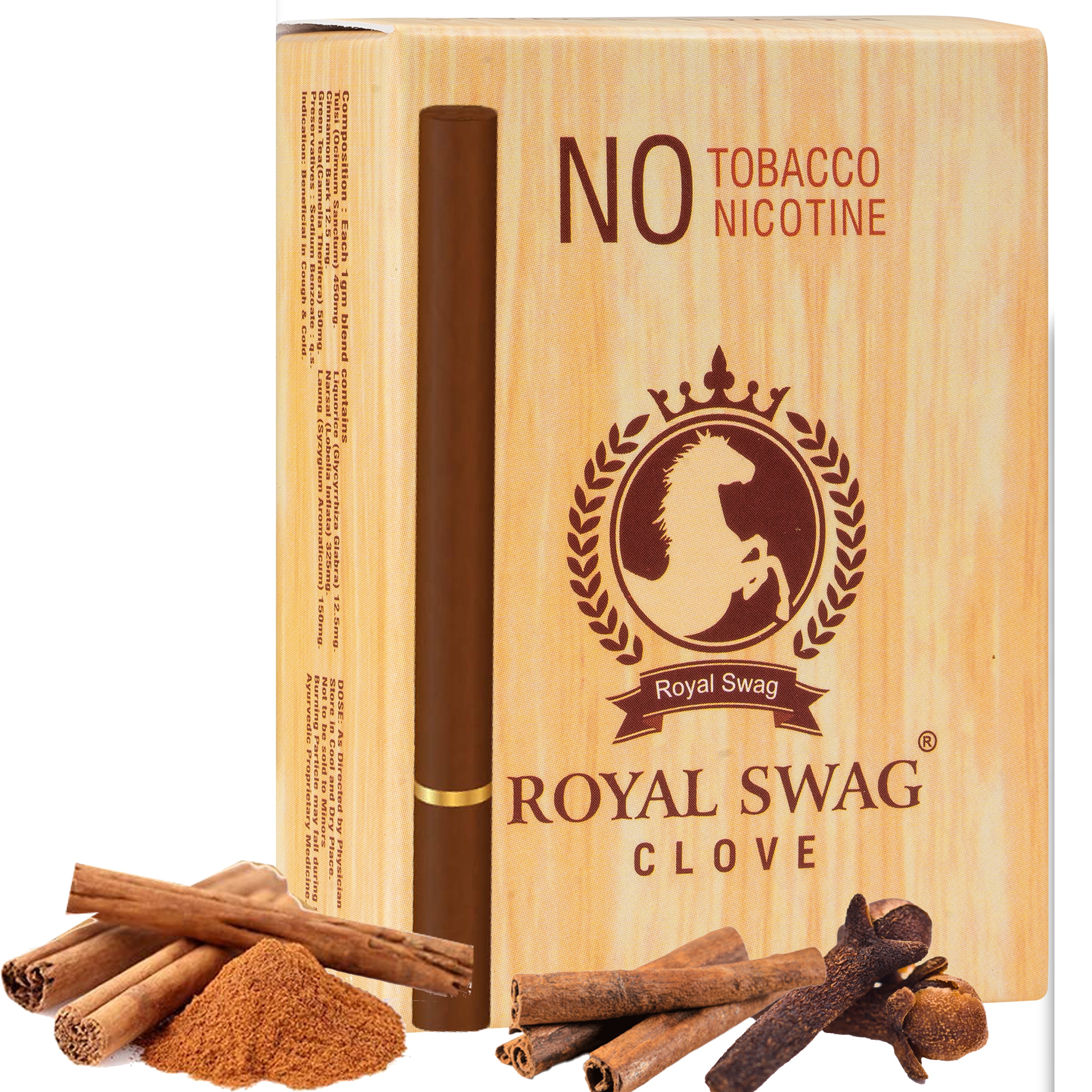 ROYAL SWAG Clove Flavor Smoke 20 Sticks Packet