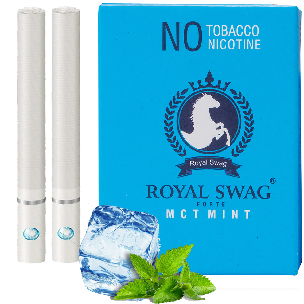 Royal Swag Ayurvedic And Herbal Cigarette Mint Flavor Smoke 20 Sticks P