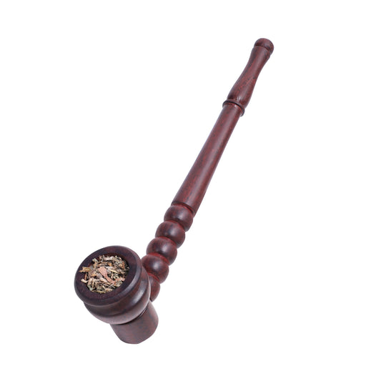 Brown Smoking Pipe With Removable Pipe