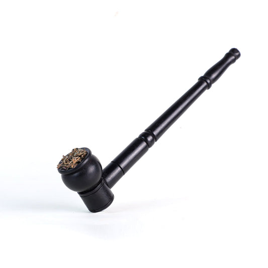 Black Smoking Pipe With Removable Pipe theroyalswag